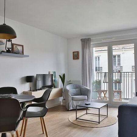 "Starry In So" 47M2, Lits Jumeaux, Parking Gratuit, Rue Calme Et Arboree, Metro 10 Min, Stade De France 24Min A Pied 생투앙 외부 사진