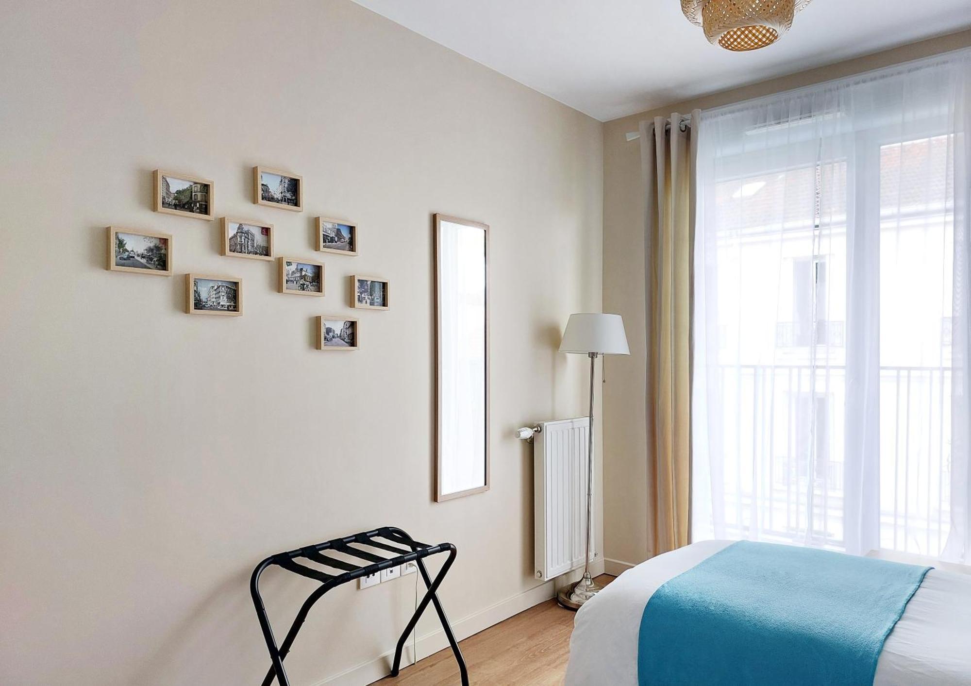 "Starry In So" 47M2, Lits Jumeaux, Parking Gratuit, Rue Calme Et Arboree, Metro 10 Min, Stade De France 24Min A Pied 생투앙 외부 사진
