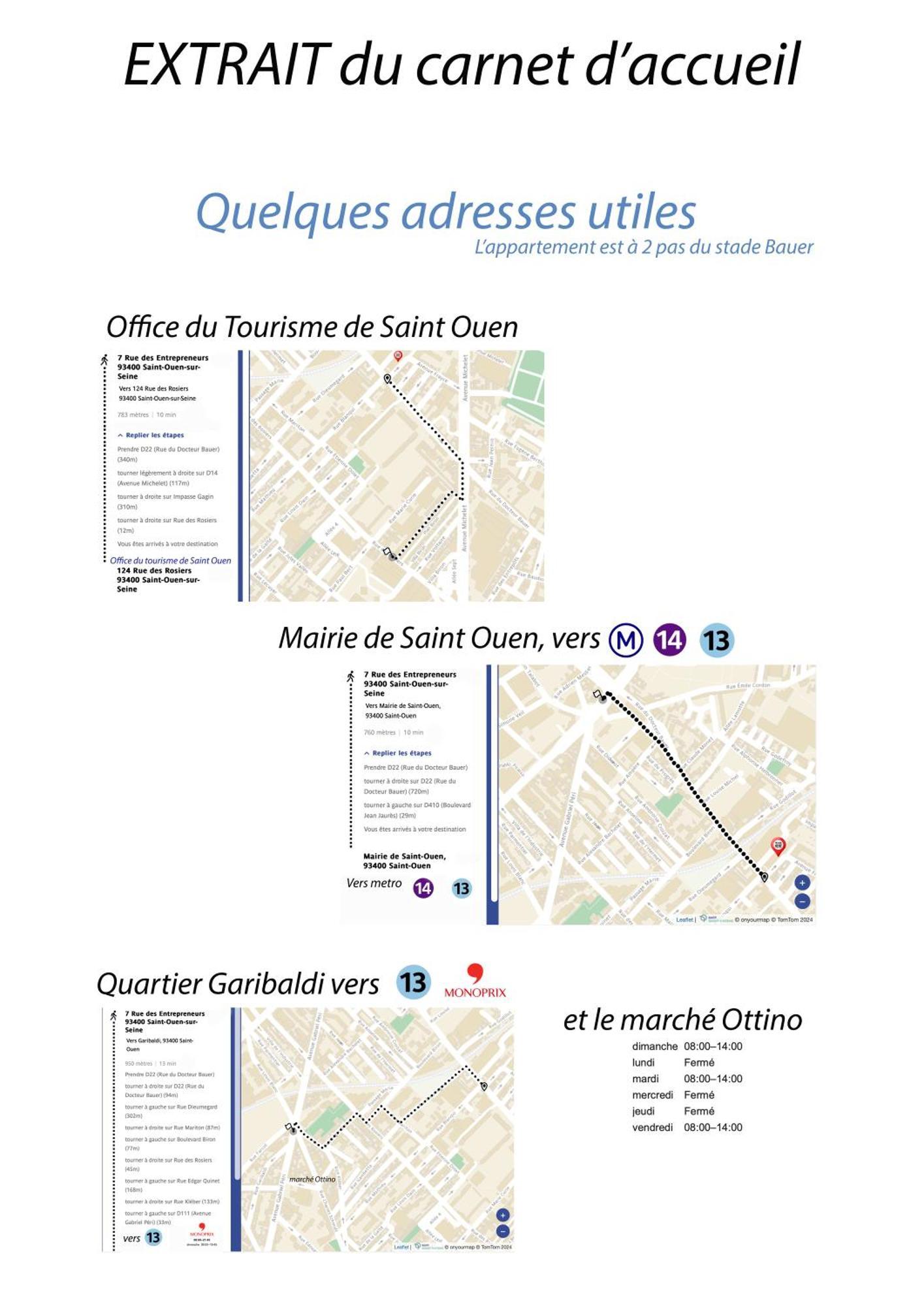 "Starry In So" 47M2, Lits Jumeaux, Parking Gratuit, Rue Calme Et Arboree, Metro 10 Min, Stade De France 24Min A Pied 생투앙 외부 사진